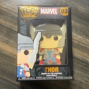 Funko Pop! Pin Marvel Thor Enamel Pin #03 Collectible Superhero‎